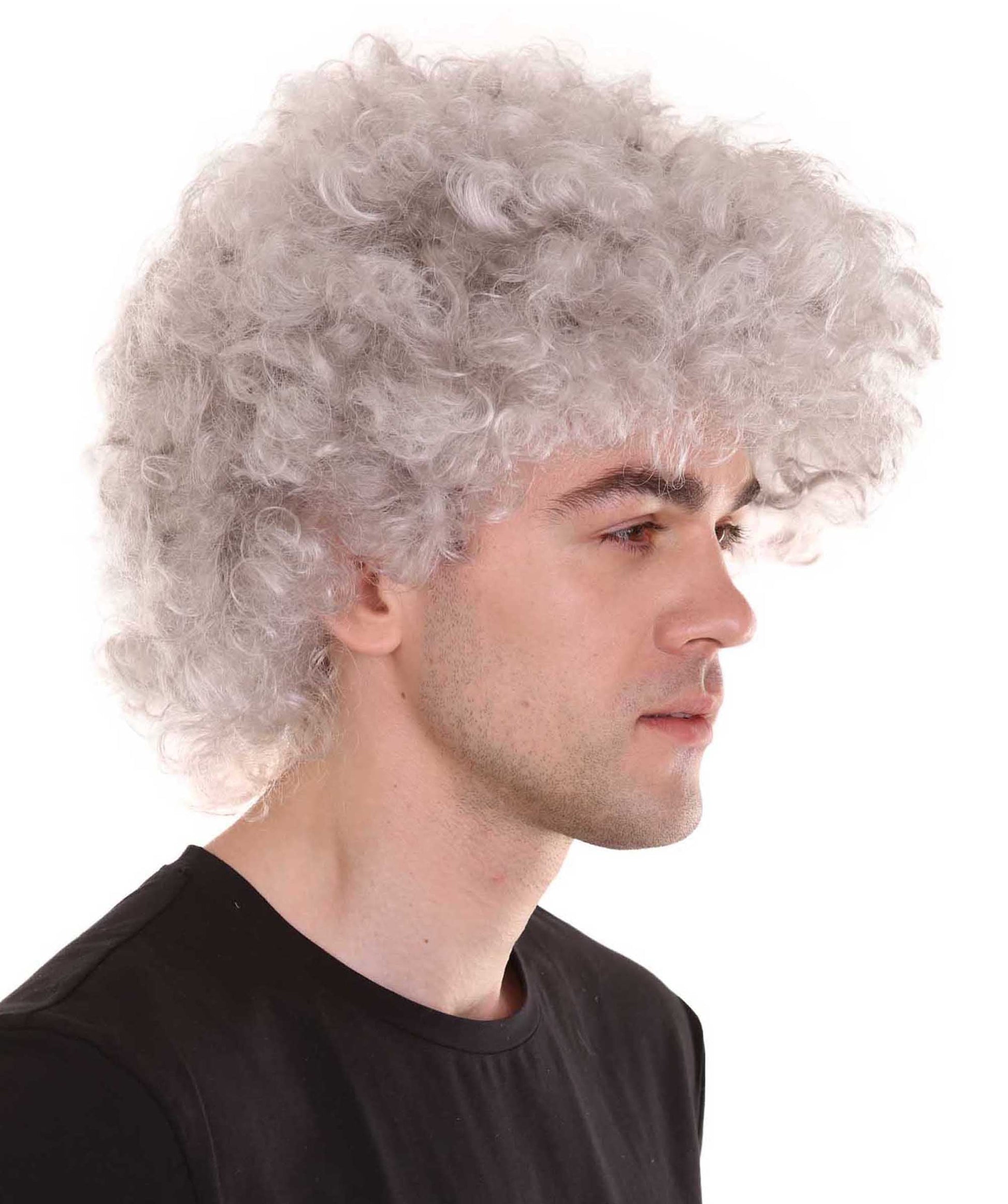 Grey Afro Unisex Wig