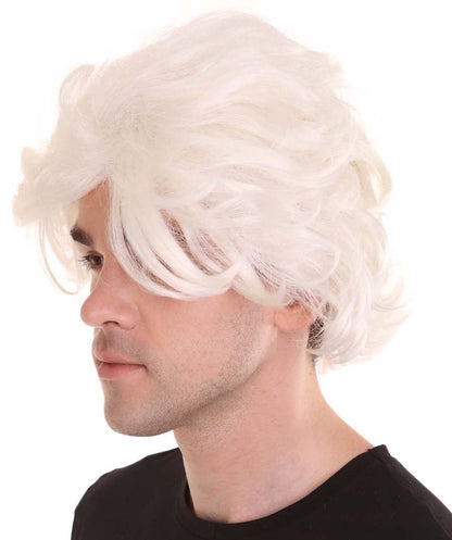 Crazy Scientist Mens Wig