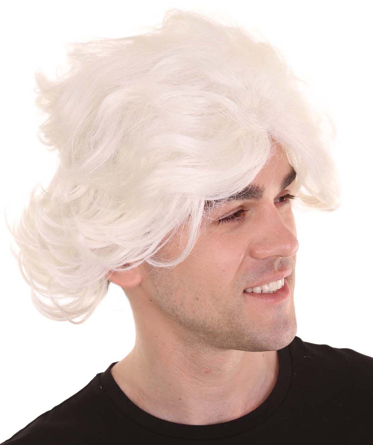 Crazy Scientist Mens Wig