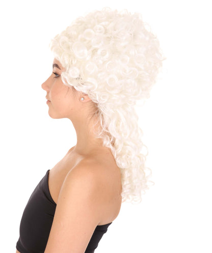 blonde historical wig