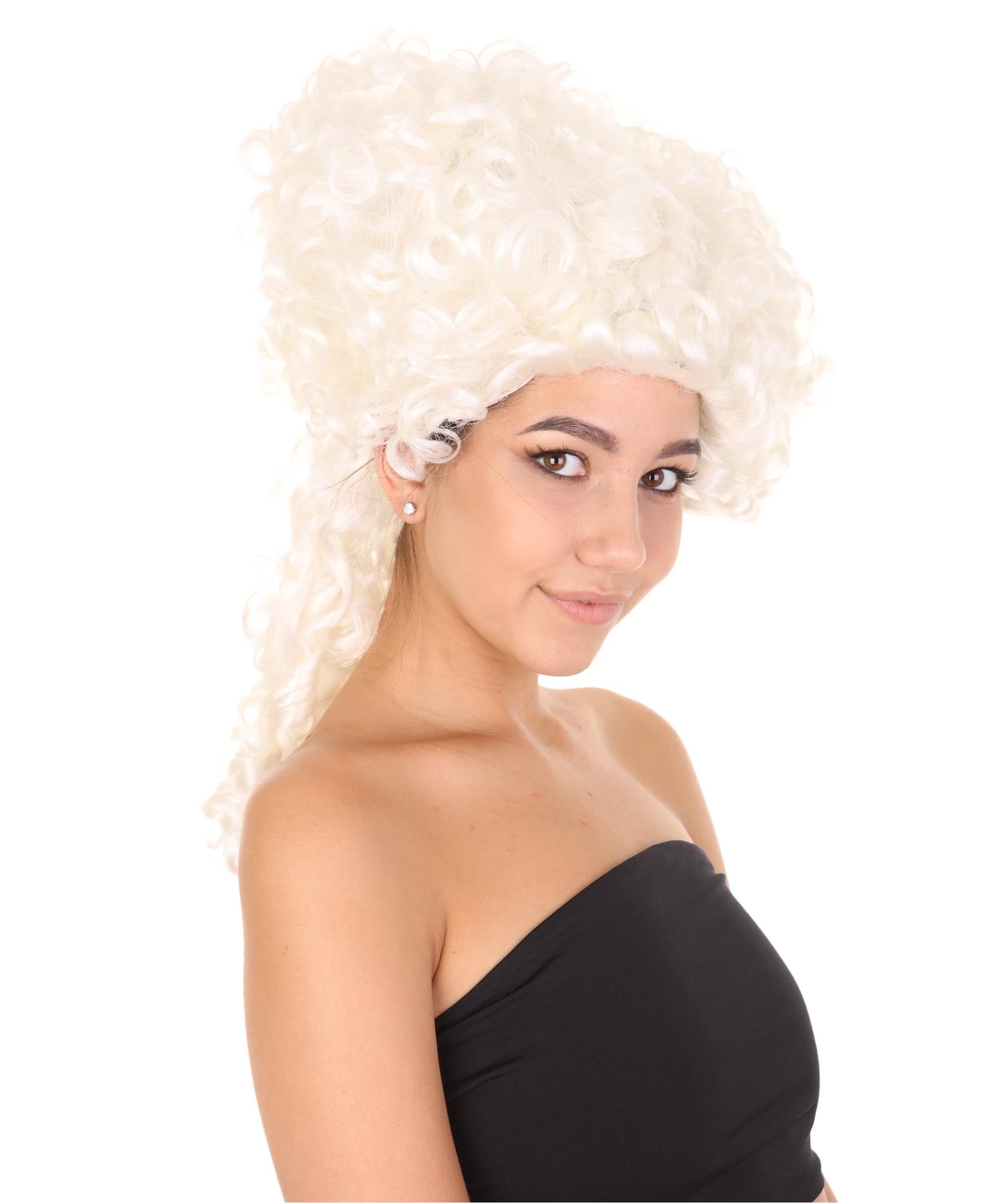 blonde historical wig