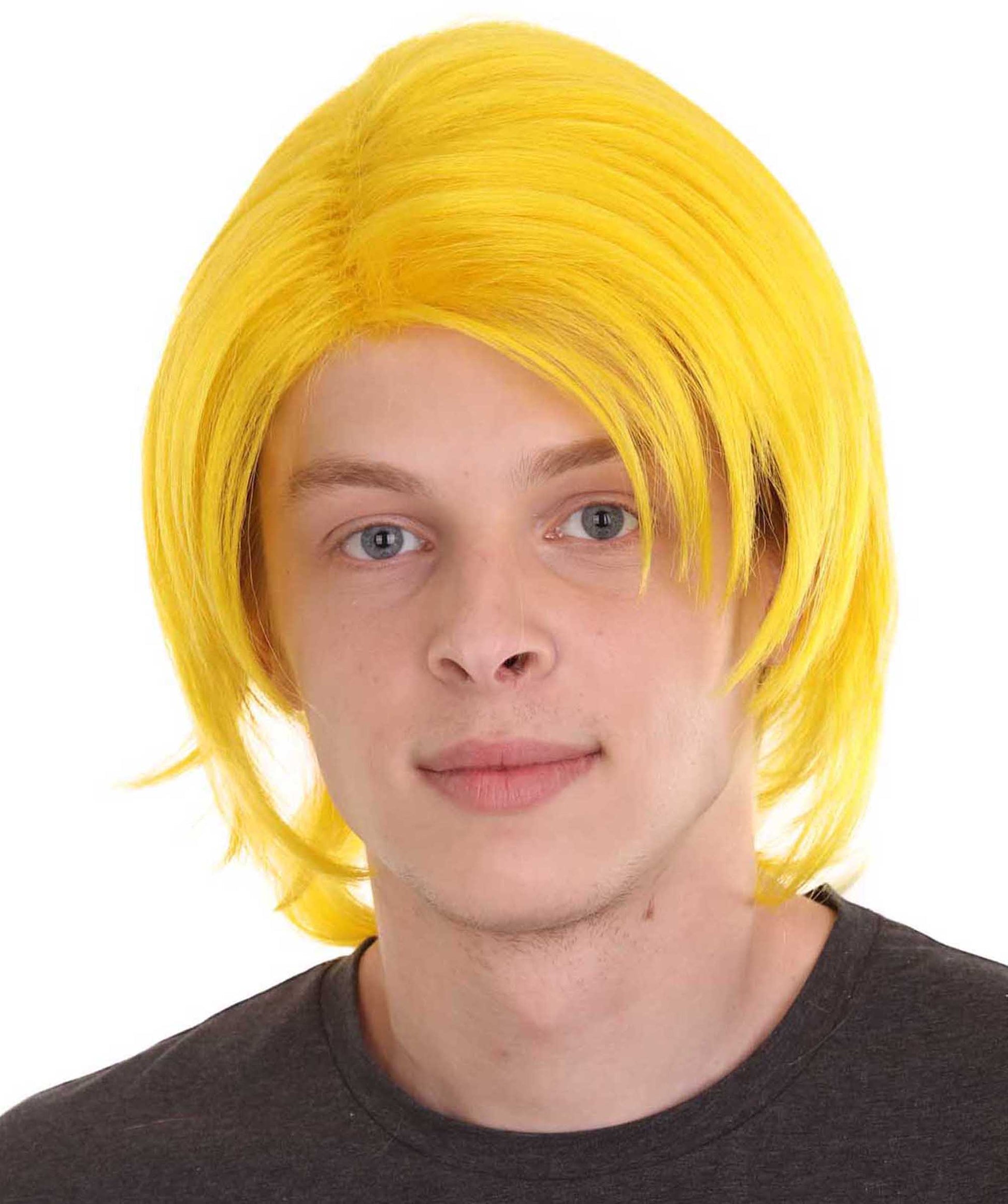 Yellow Tokyo Style Wig