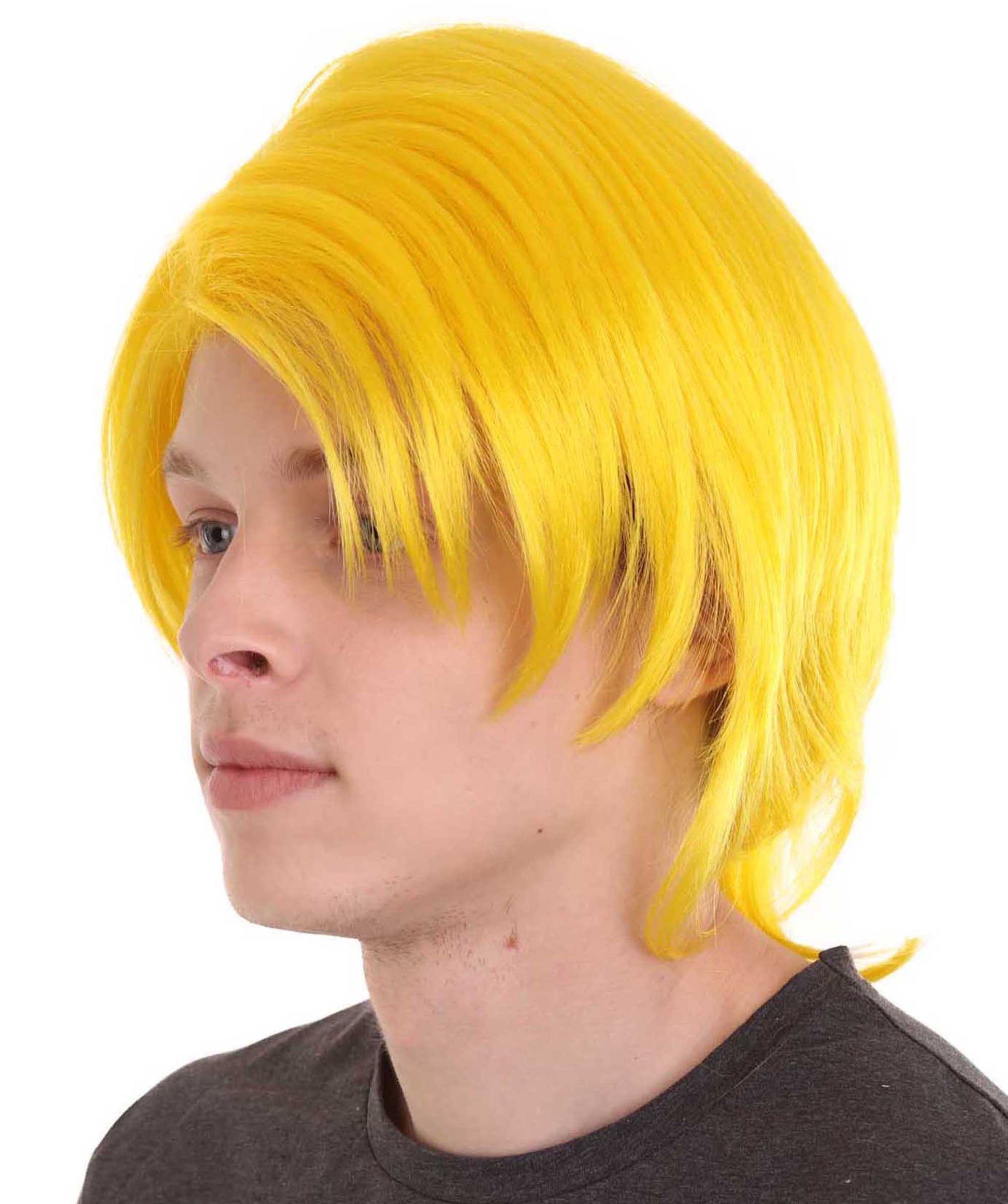 Yellow Tokyo Style Wig