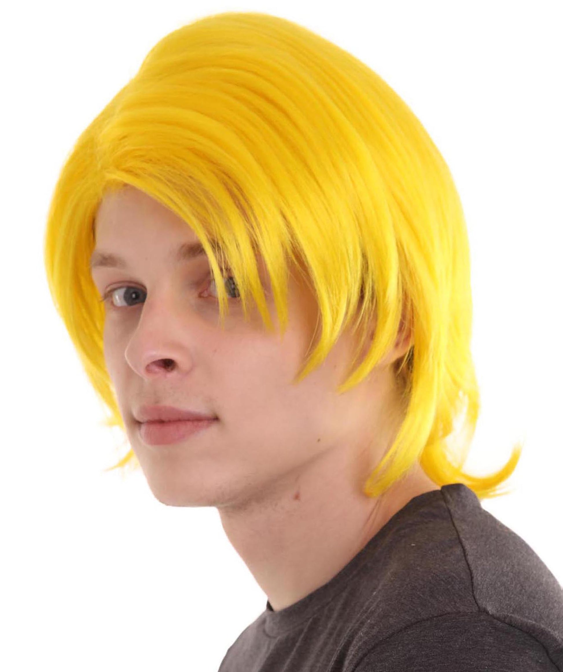 Yellow Tokyo Style Wig