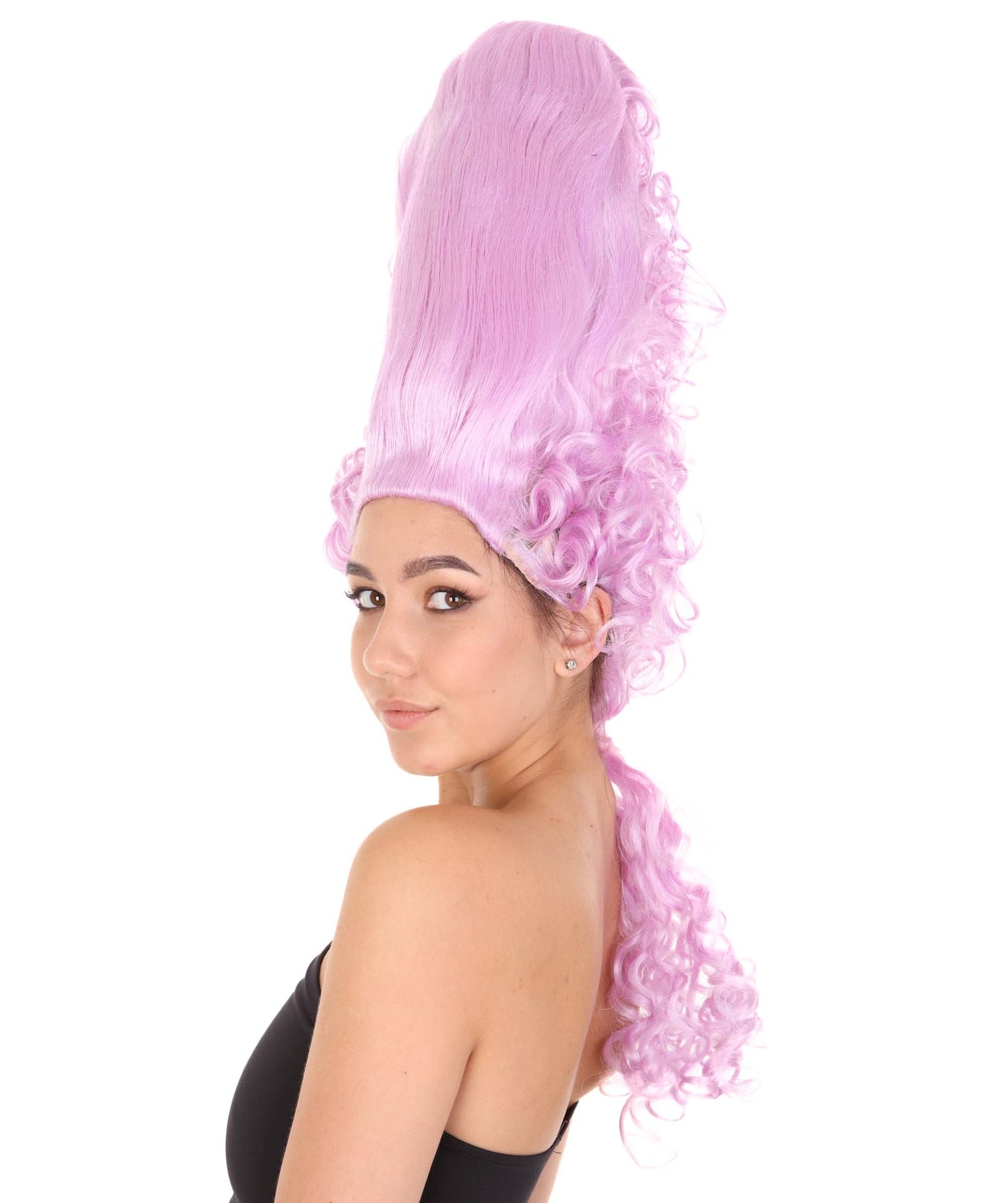 Light Purple Rococo Updo Wig