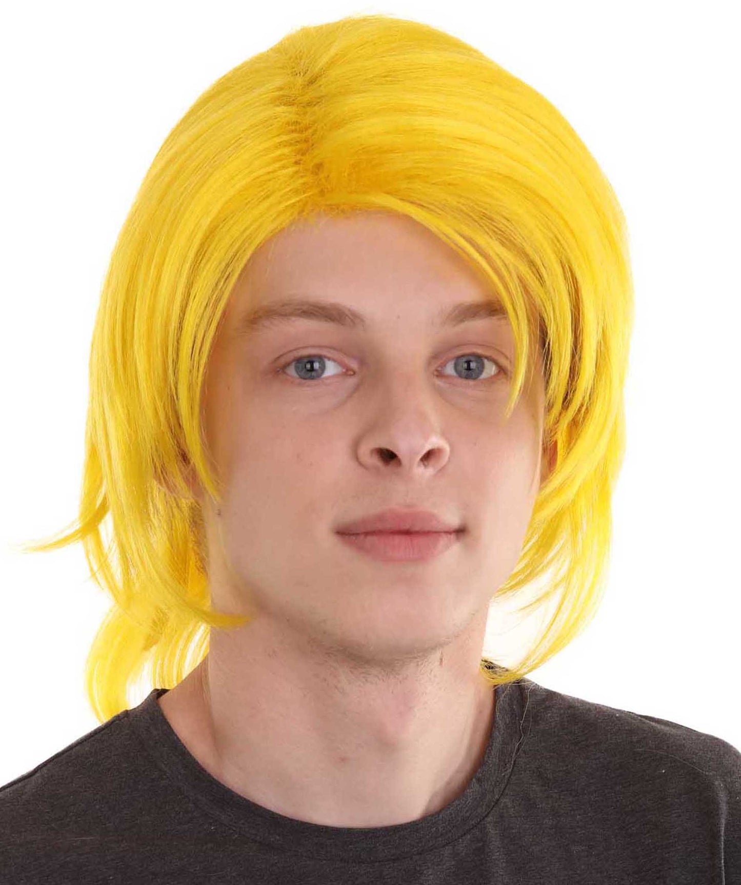 Yellow Tokyo Style Wig