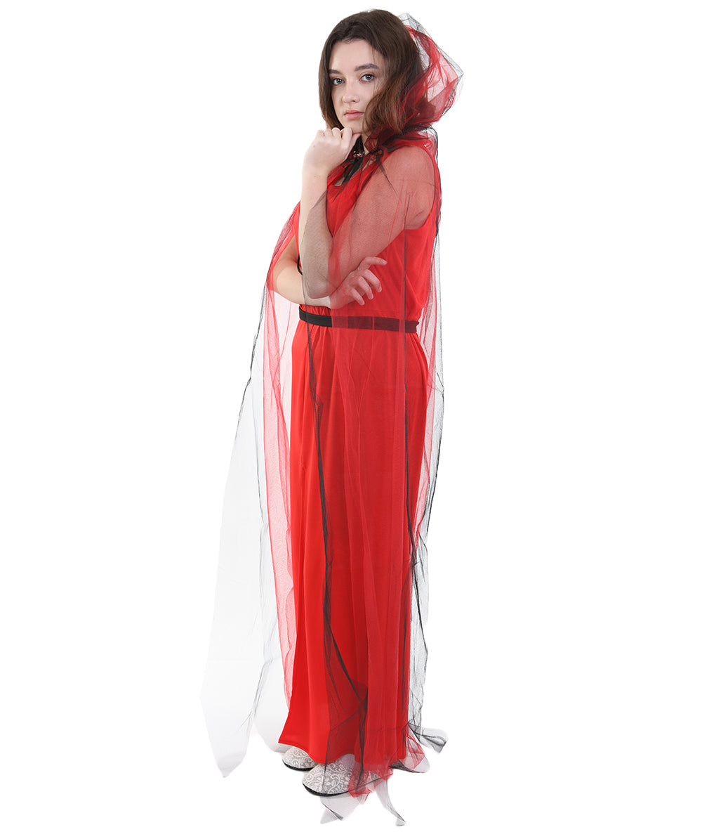 Women's Demoness Costume | Red Halloween Costume