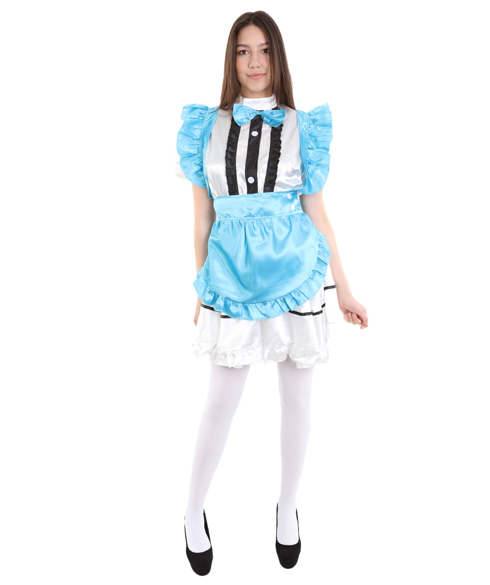 French Maid Lake Blue Costume