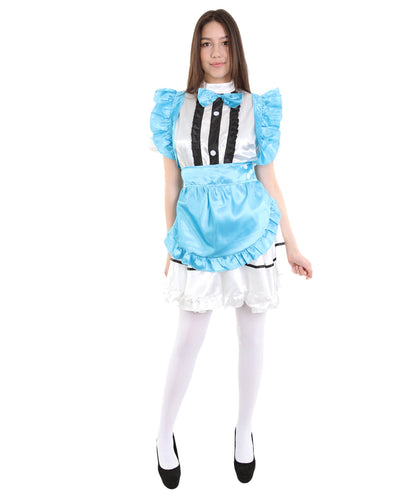 French Maid Lake Blue Costume