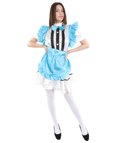 French Maid Lake Blue Costume