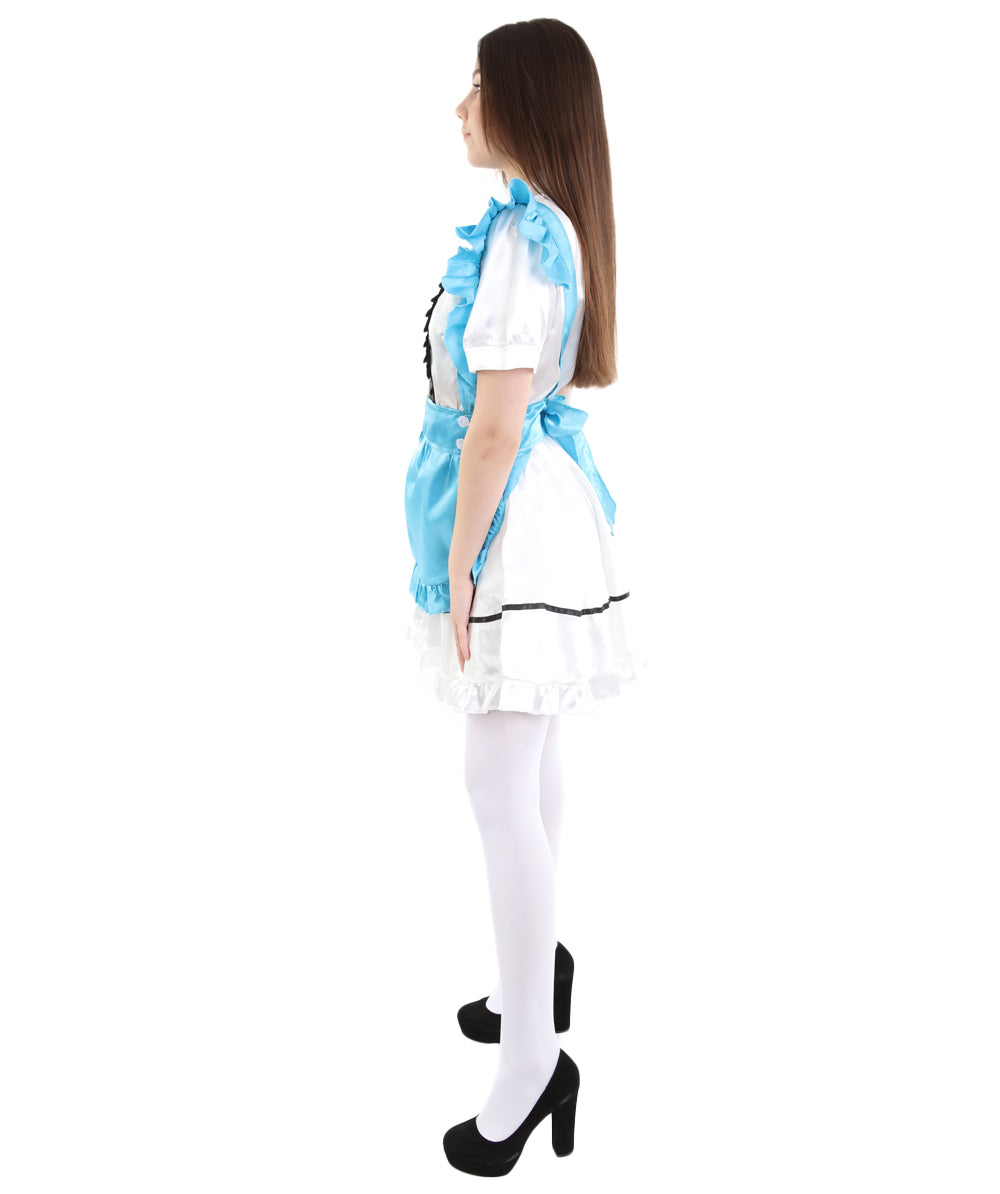 French Maid Lake Blue Costume