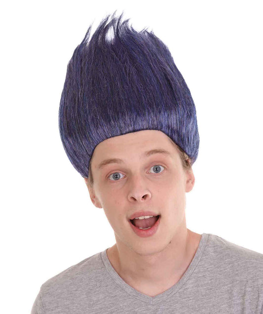 Dark Blue||Unisex Grumpy Troll Wig