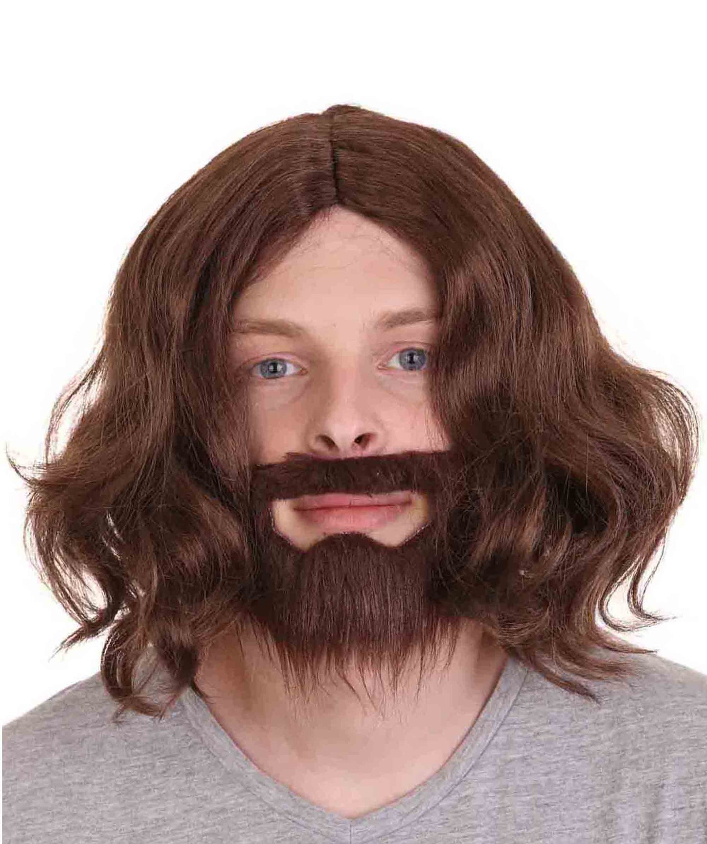 Medieval King Wig with Beard