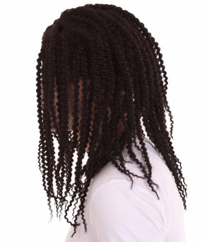 Long Dreadlock Wig | Halloween Wigs | Premium Breathable Capless Cap