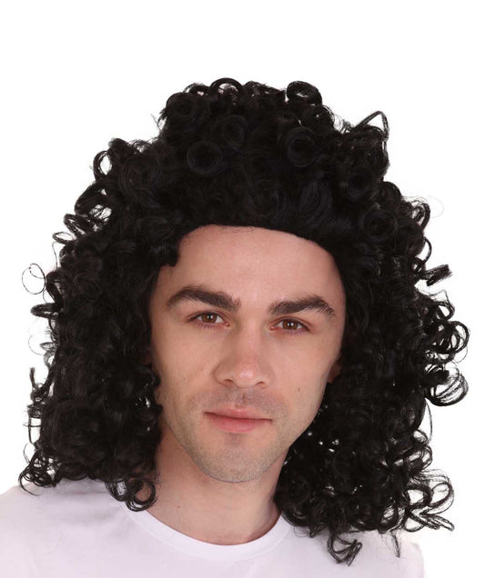 Black Curly rockstar Wig