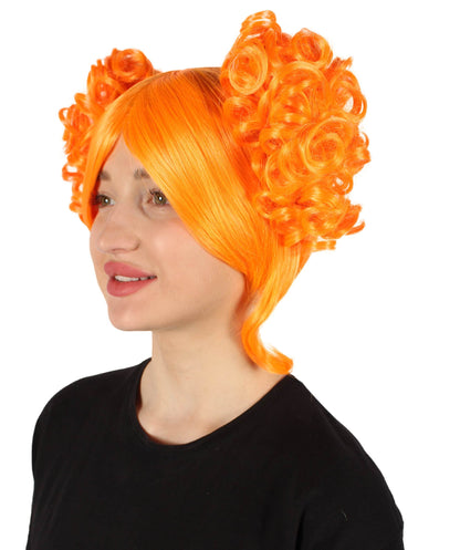 Orange Candy Girl Wig