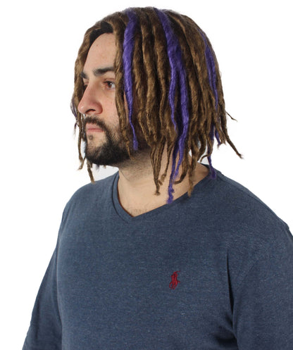 HPO  Men's Multiple Pump Hefner Rapper Dreadlock Wig