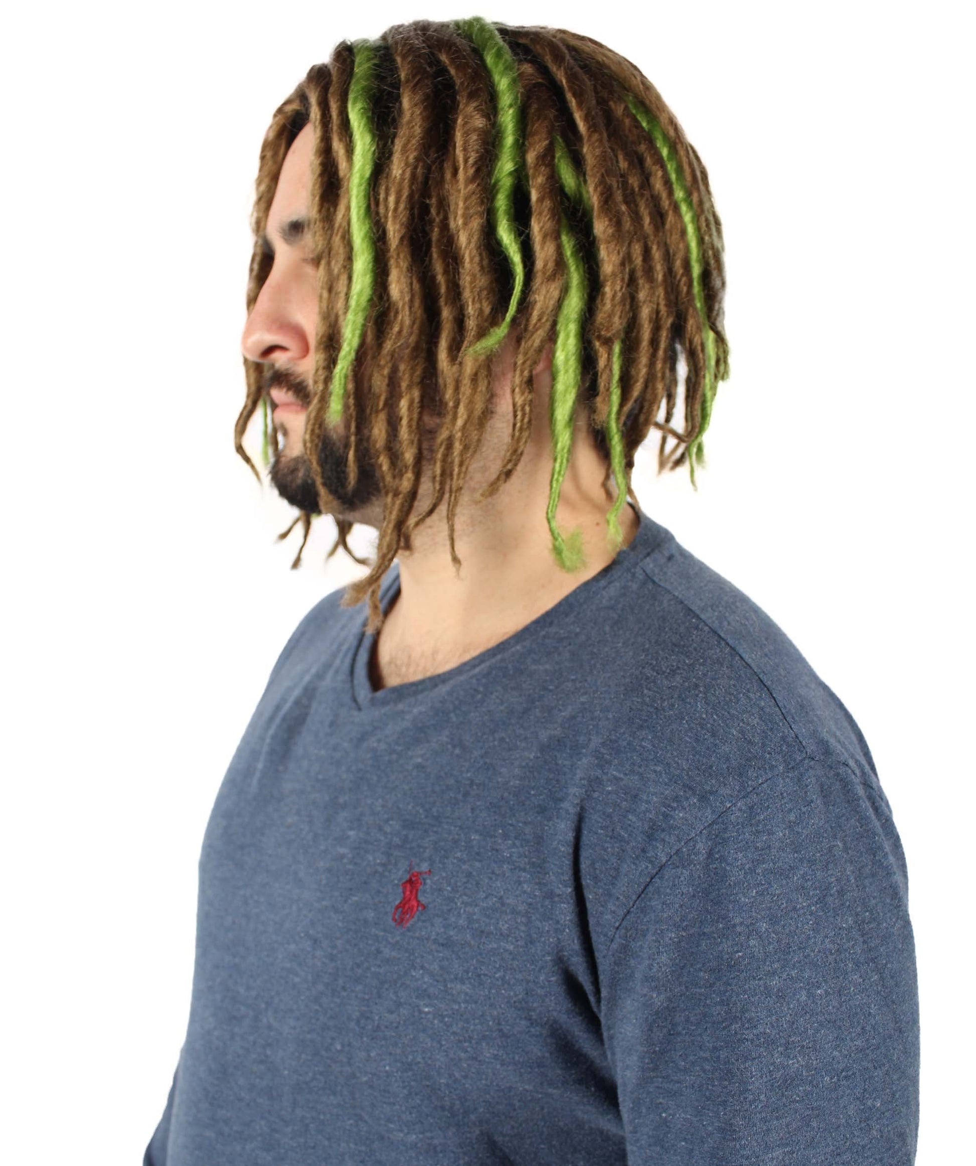  Multiple Pump Hefner Rapper Dreadlock Wig