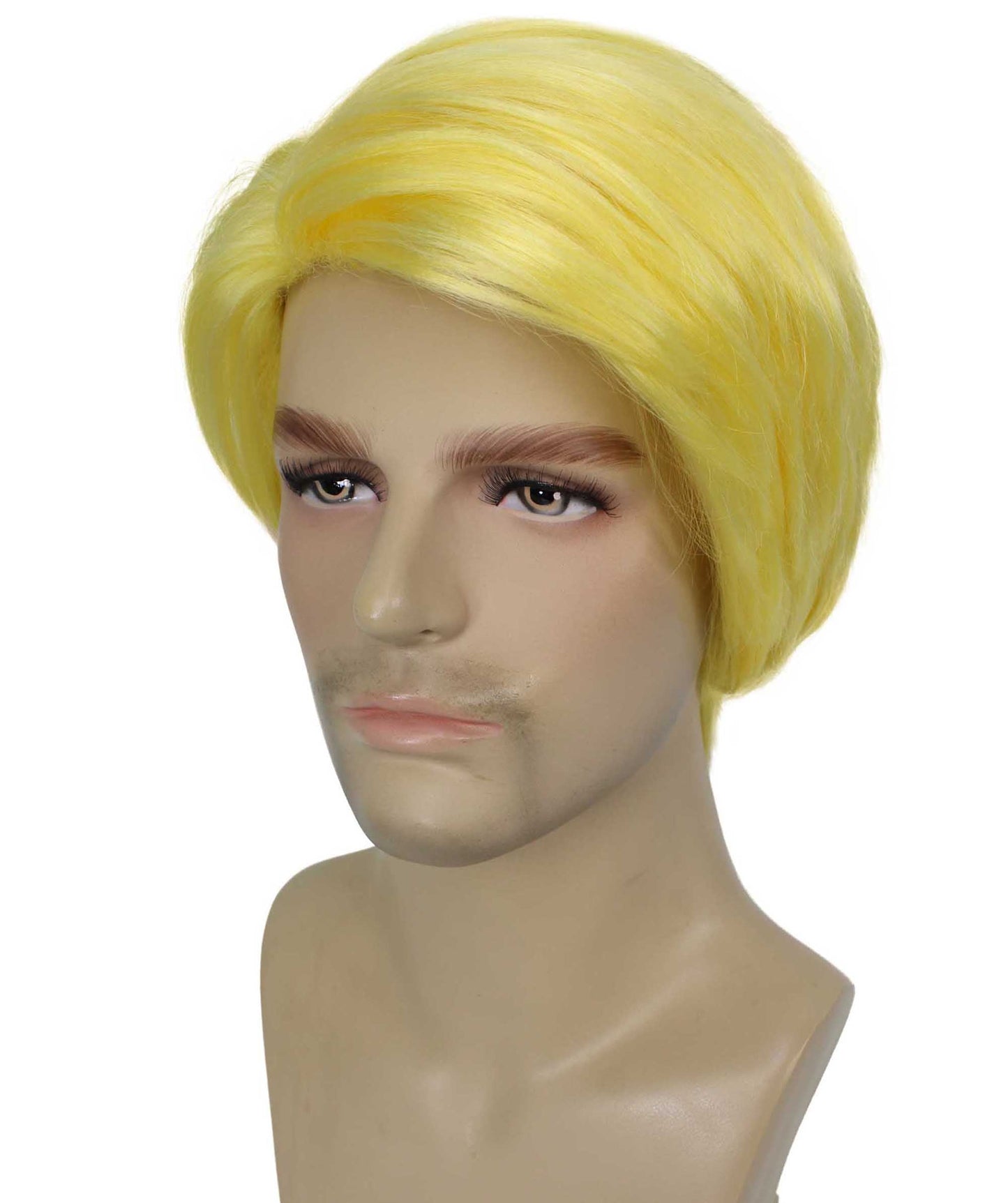 Yellow Multiple Colors Celebrity Singer Wig