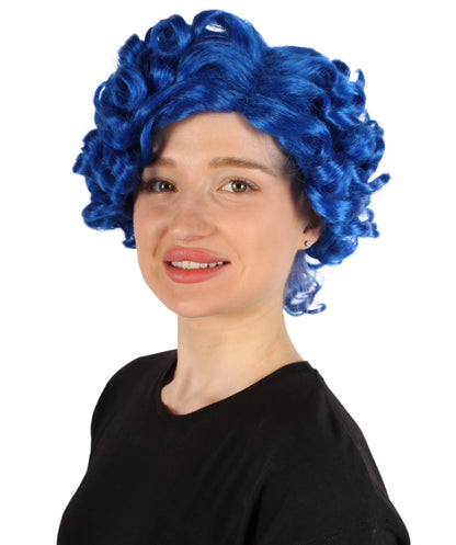 Doll Curly Womens Wig Collection | Character Fancy Halloween Wig | Premium Breathable Capless Cap | HPO