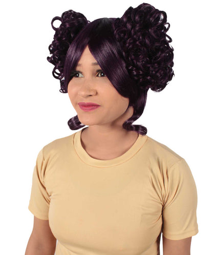 Dark Purple Candy Girl Wig