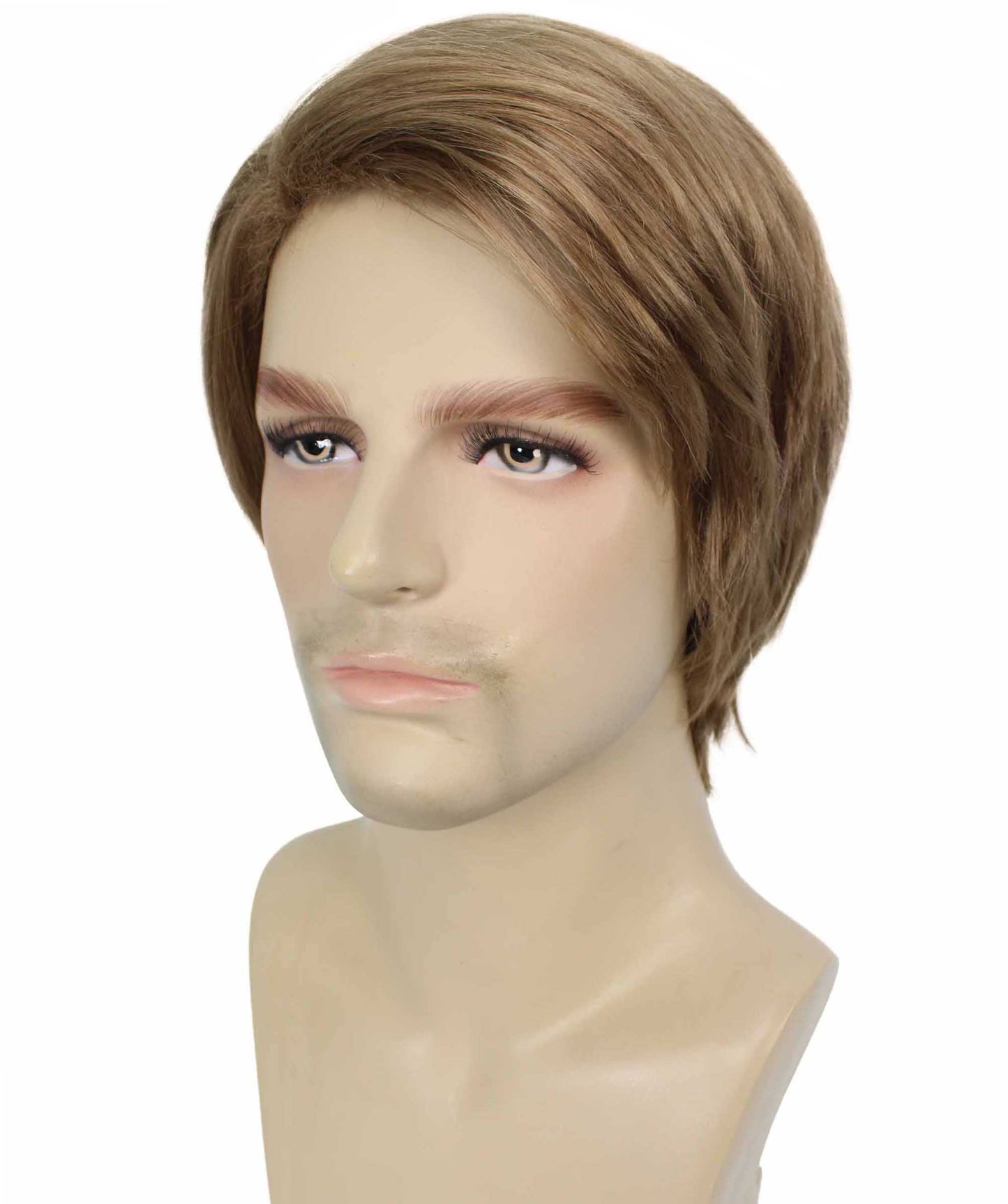 Light Brown Multiple Colors Celebrity Singer Wig