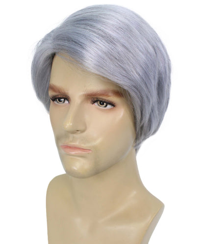 Dark Grey Mens Multiple Colors Celebrity Singer Wig