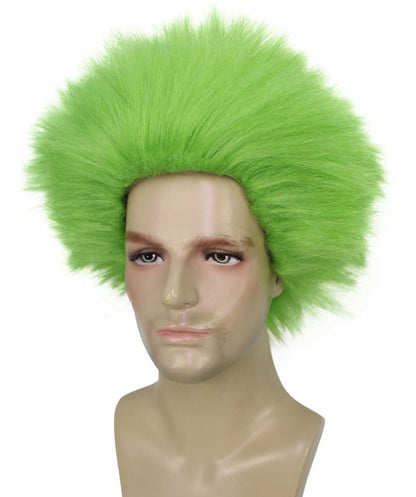 Lime Green Fuzzy Spiky Johnny Werewolf