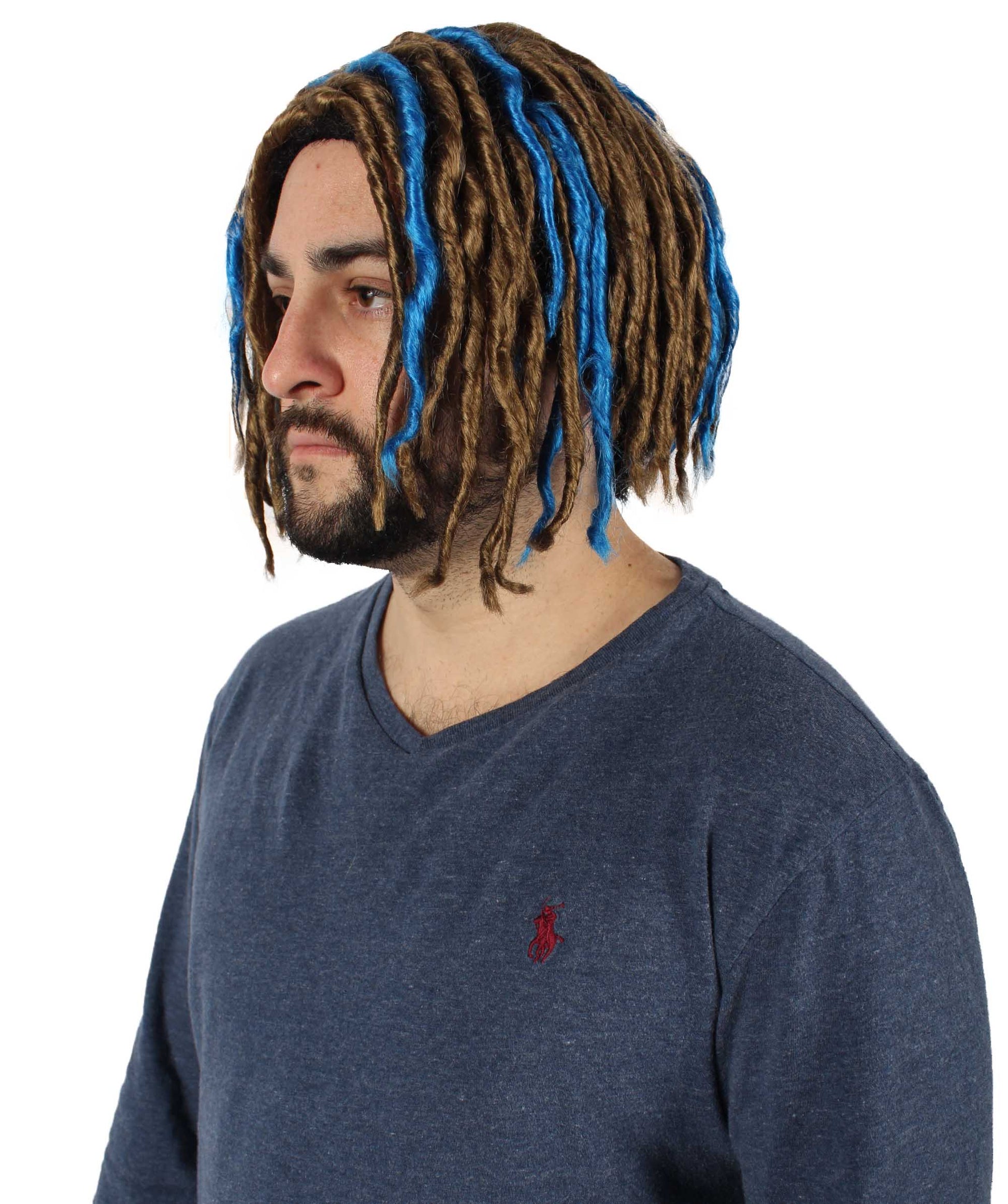  Multiple Pump Hefner Rapper Dreadlock Wig