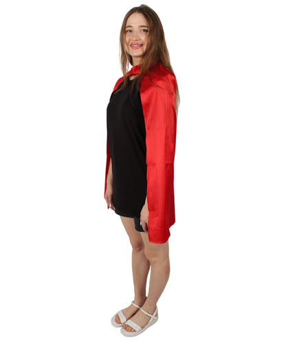 Red Child's Party Cape Costume