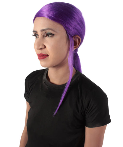 Purple Premium Celebrity Wig