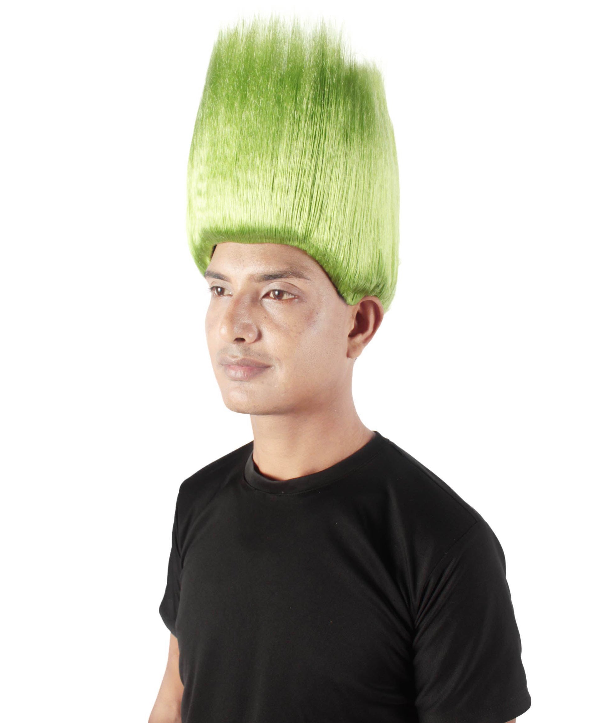 Adult Unisex Halloween Troll wig || Lime Green