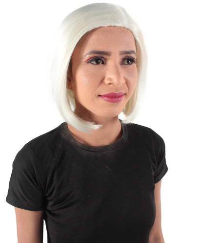 White SciFi Doctor Wig