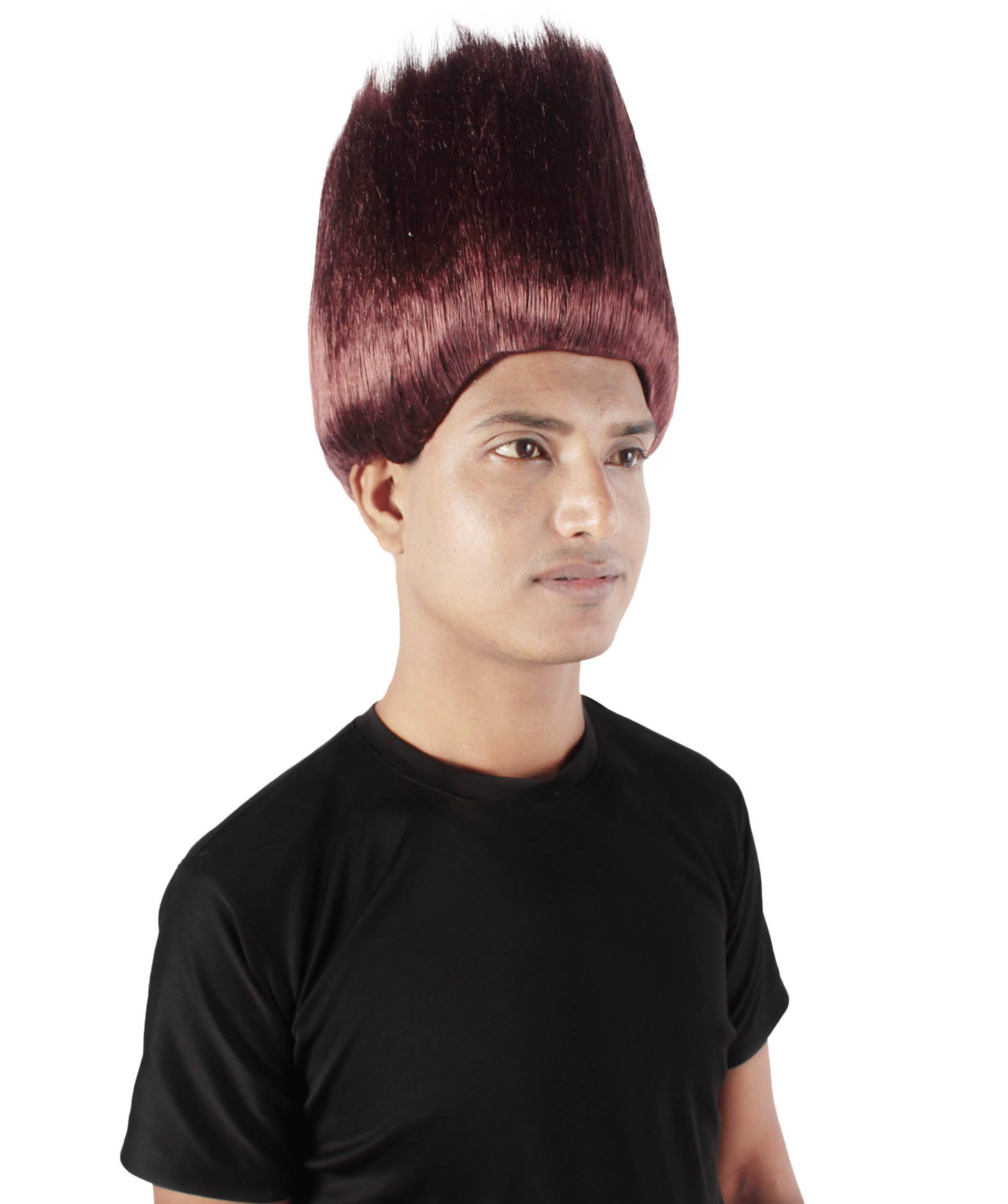 Adult Unisex Halloween Troll wig || Burgundy