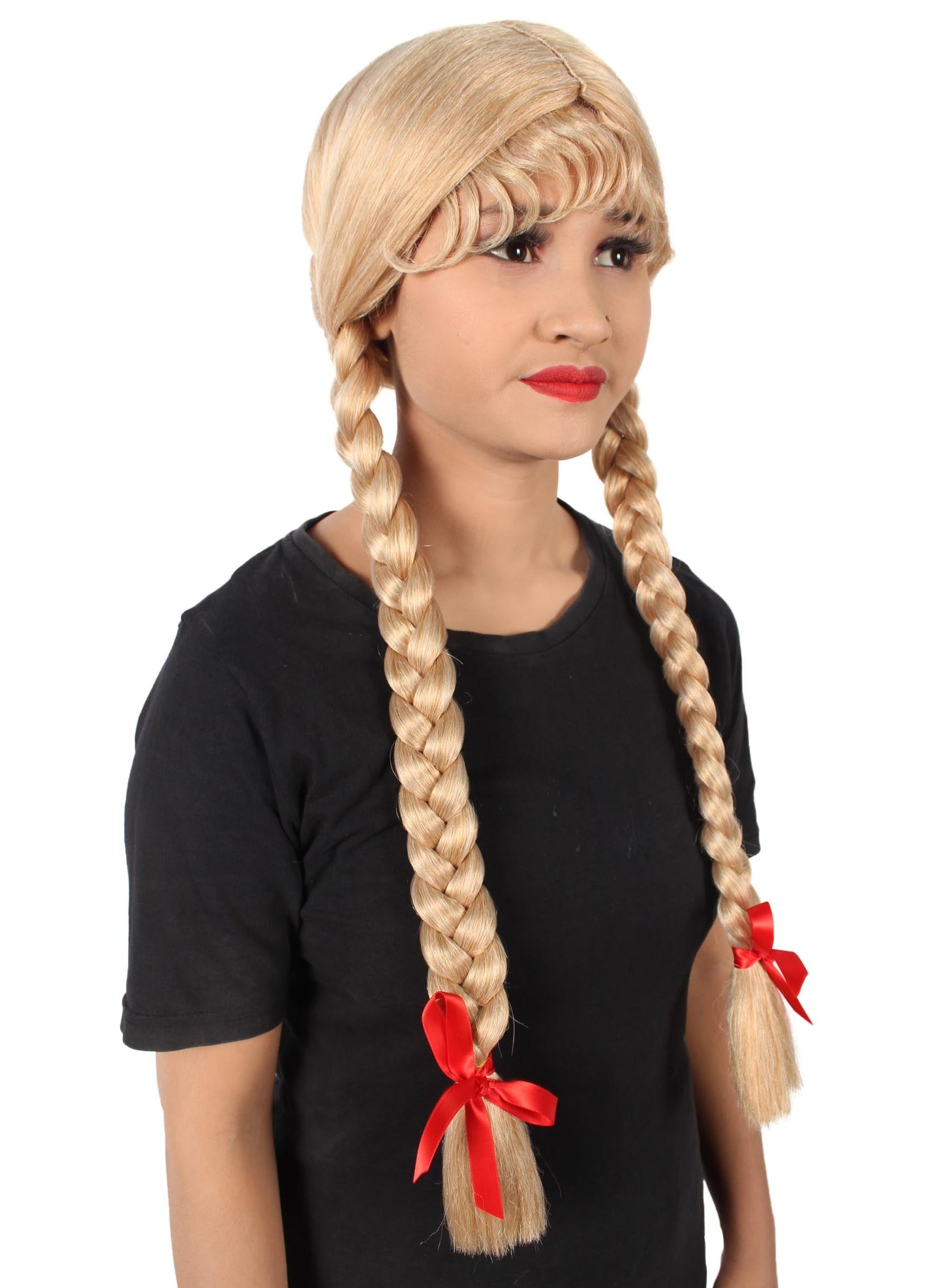 Strawberry Blonde Multiple Colors Option Long Braided Wig