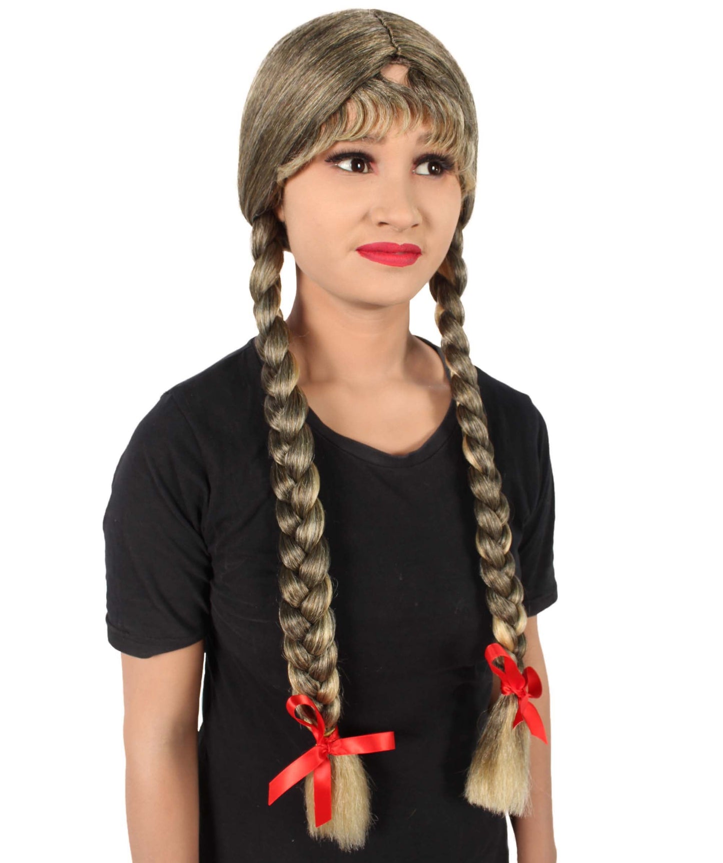 Mixed Blonde Multiple Colors Option Long Braided Wig