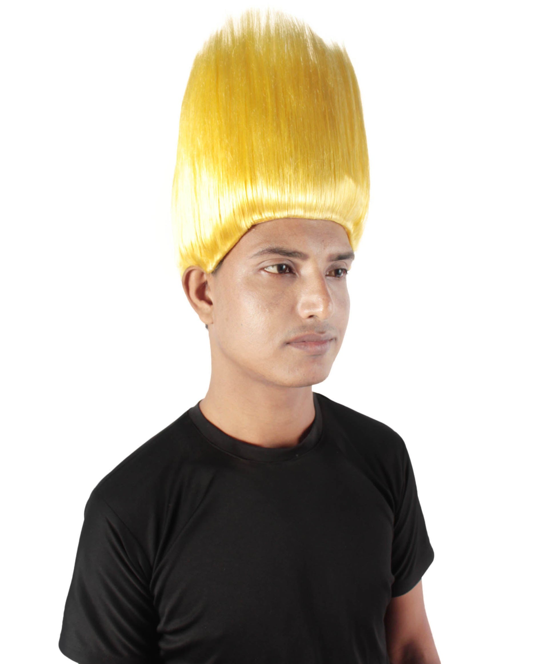 Adult Unisex Halloween Troll wig || Light Yellow