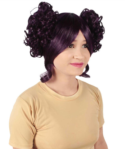 Dark Purple Candy Girl Wig