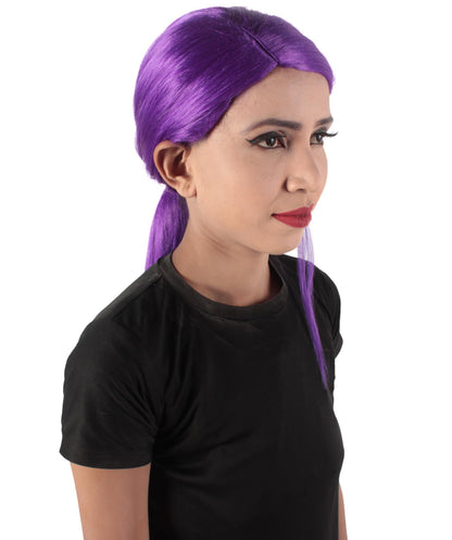 Purple Premium Celebrity Wig