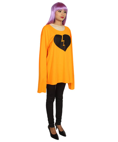 Orange My Heart Is Broken Long Sleeve Costume