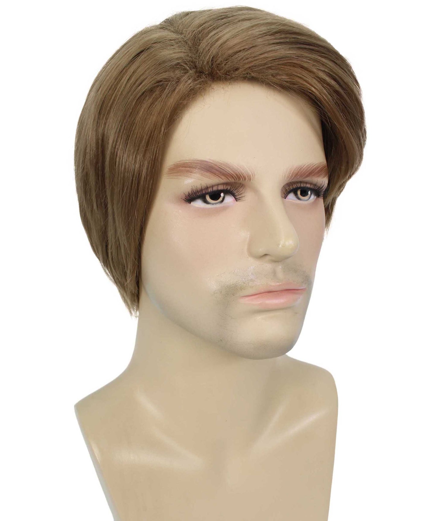 Light Brown Multiple Colors Celebrity Singer Wig