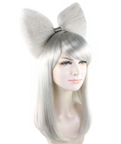 Grey Long Butterfly Womens Wigs collection