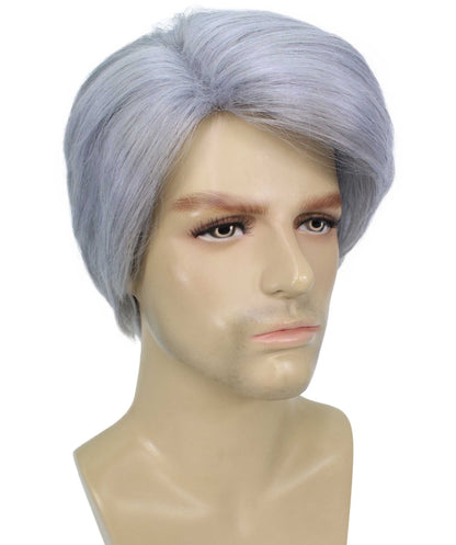 Dark Grey Mens Multiple Colors Celebrity Singer Wig