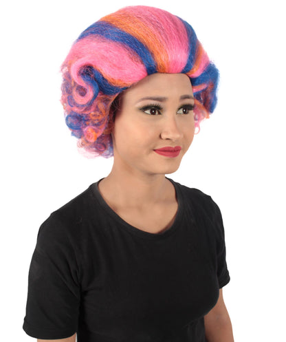 Women's Royal Queen II Costume Wig | Multiple Color Collections Sexy Fancy Party Wig | Premium Breathable Capless Cap | HPO