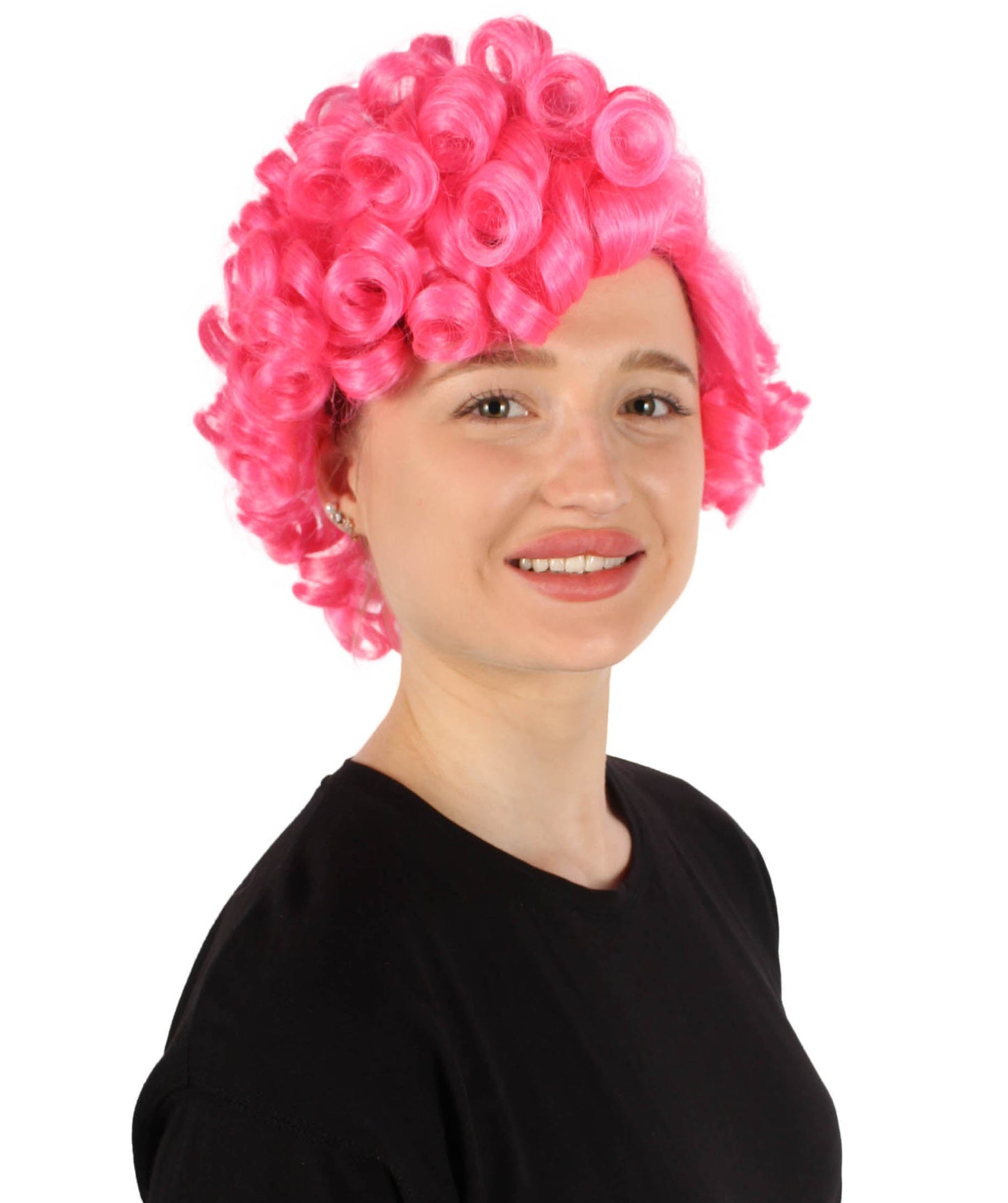 Doll Curly Womens Wig Collection | Character Fancy Halloween Wig | Premium Breathable Capless Cap | HPO