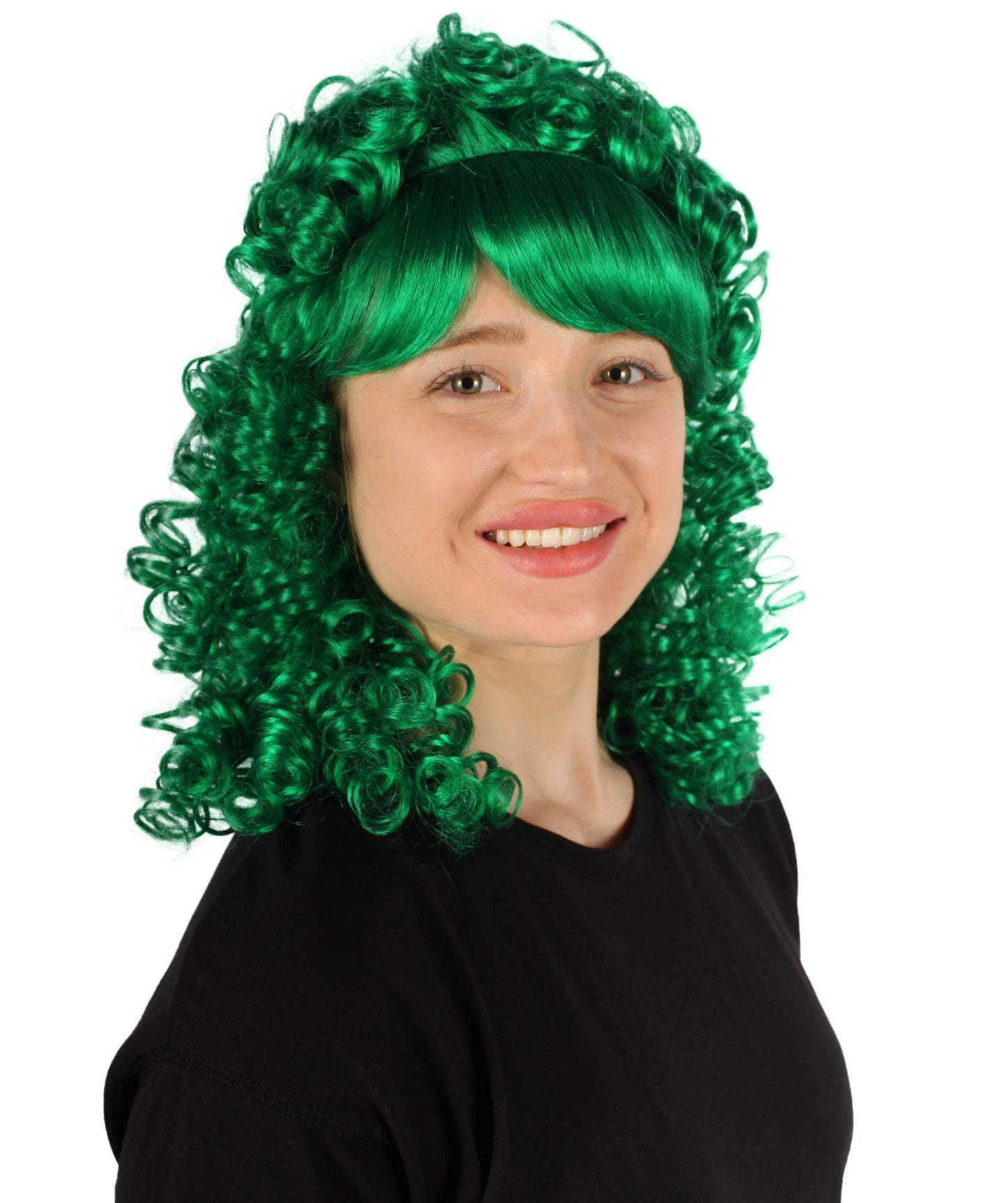 HPO Women's 80's Babe Doll Wig , Multiple Color Options