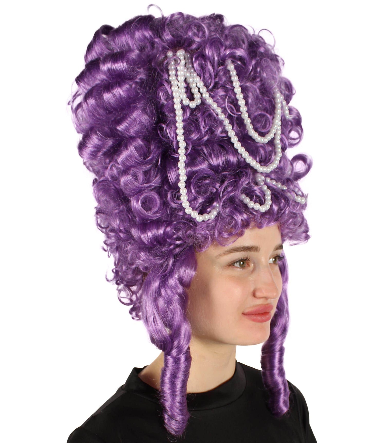 Dark Purple Baroque Marie Antoinette Wig