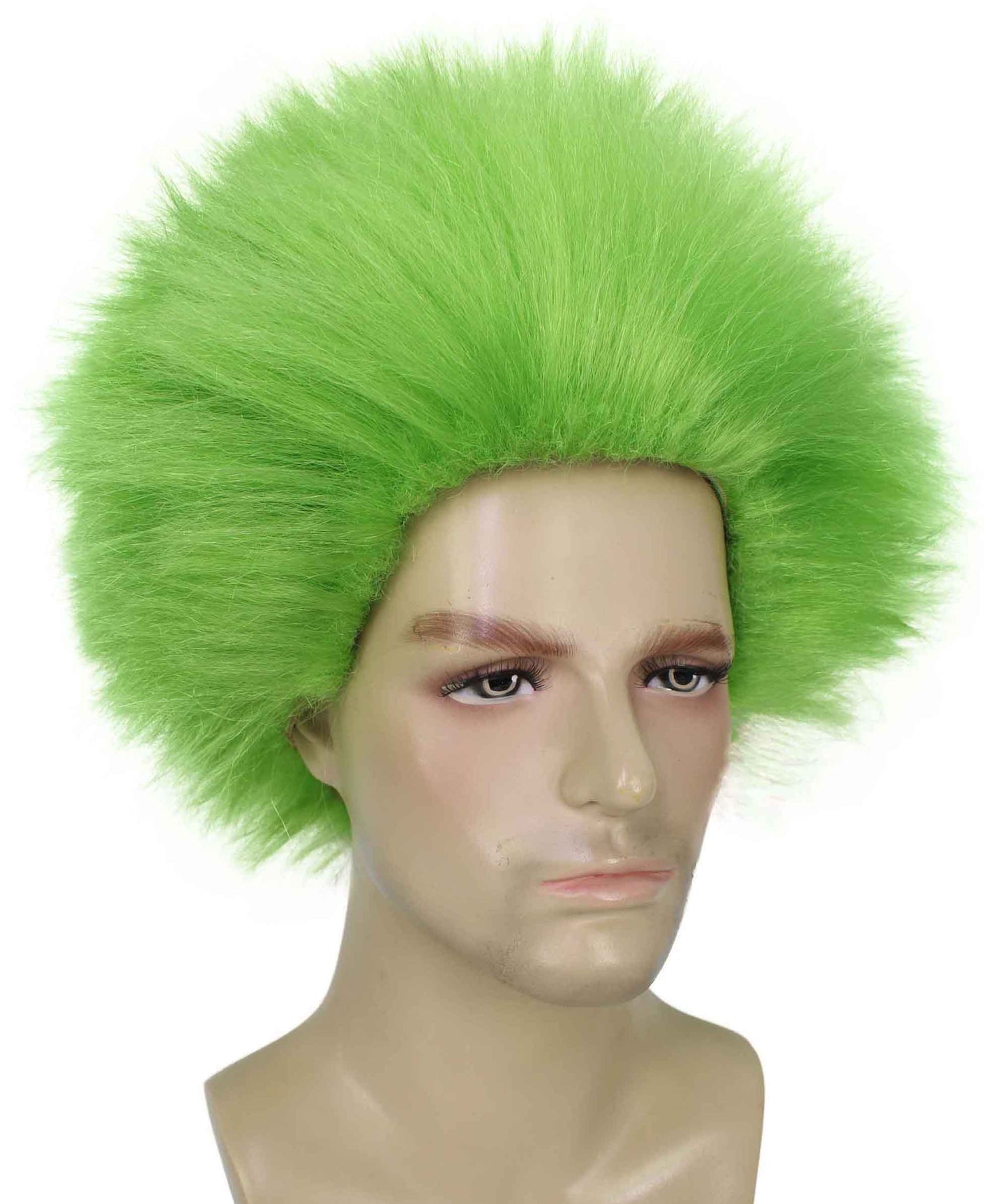 Lime Green Fuzzy Spiky Johnny Werewolf