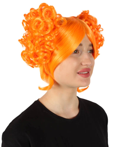 Orange Candy Girl Wig