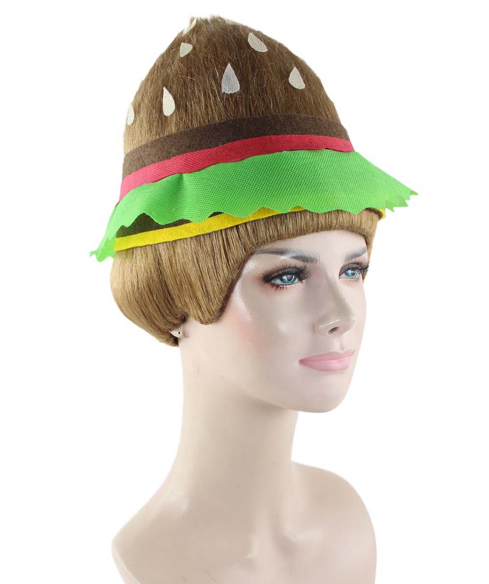 Burger American flag wig